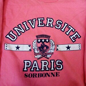 Vintage University Of Paris Sorbonne Crewneck Sweatshirt
